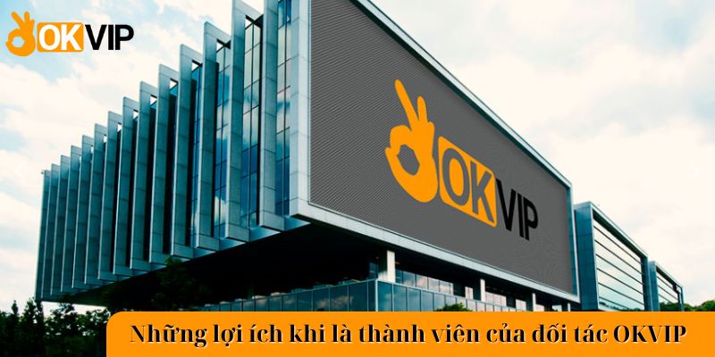 Lợi ích khi được trở thành đối tác của OKVIP